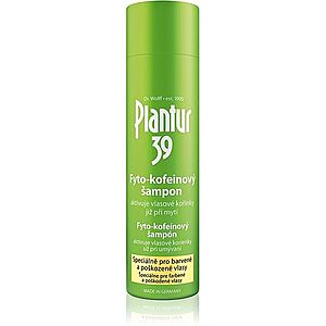 Plantur 39 kofeinový šampon pro barvené a poškozené vlasy 250 ml obraz