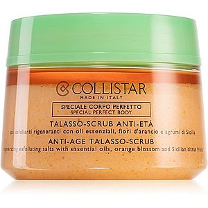 Collistar Special Perfect Body Anti-Age Talasso-Scrub regenerační peelingová sůl proti stárnutí pokožky 700 g obraz