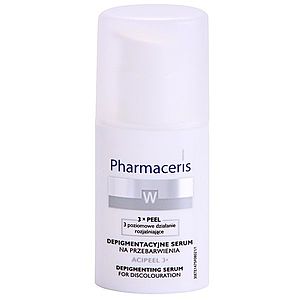 Pharmaceris W-Whitening Acipeel 3x zesvětlující korekční sérum proti pigmentovým skvrnám s vitaminem C 30 ml obraz