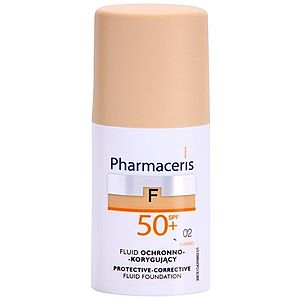 Pharmaceris F-Fluid Foundation ochranný krycí make-up SPF 50+ odstín 02 Sand 30 ml obraz