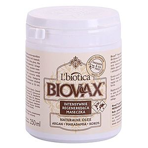 L’biotica Biovax Natural Oil revitalizační maska pro dokonalý vzhled vlasů 250 ml obraz