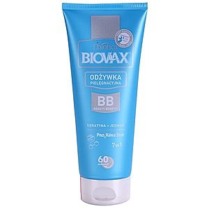 L’biotica Biovax Keratin & Silk kondicionér s keratinem pro snadné rozčesání vlasů 200 ml obraz