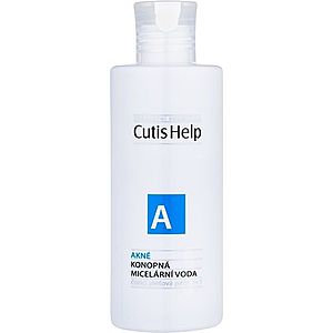 CutisHelp Health Care A - Akné konopná micelární voda 3 v 1 pro problematickou pleť, akné 200 ml obraz