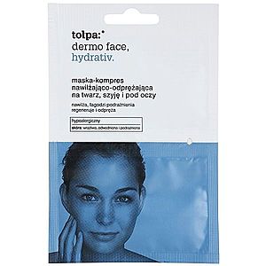 Tołpa Dermo Face Hydrativ intenzivní hydratační maska na obličej a oční okolí 2 x 6 ml obraz