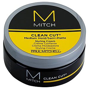 Paul Mitchell Mitch Clean Cut polomatný stylingový krém střední zpevnění 85 g obraz