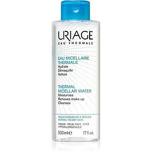 Uriage Hygiène Thermal Micellar Water - Normal to Dry Skin micelární čisticí voda pro normální až suchou pleť 500 ml obraz