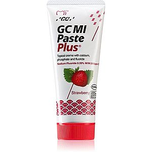 GC MI Paste Plus remineralizační ochranný krém pro citlivé zuby s fluoridem příchuť Strawberry 35 ml obraz