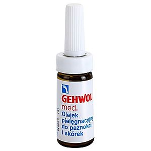 Gehwol Med ochranný olej na pokožku a nehty na nohou proti plísňovým infekcím 15 ml obraz