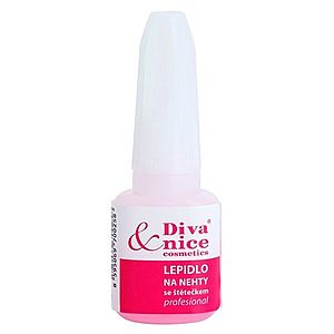 Diva & Nice Cosmetics Accessories lepidlo na nehty se štětečkem obraz