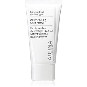 Alcina For All Skin Types aktivní peeling pro jemnou a vyhlazenou pleť 50 ml obraz