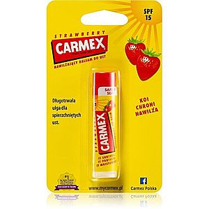 Carmex Strawberry hydratační balzám na rty v tyčince SPF 15 4.25 g obraz