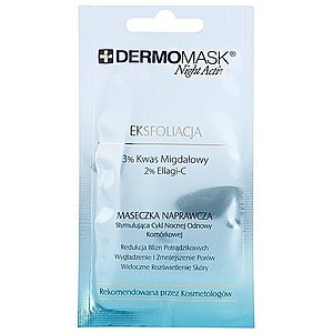 L’biotica DermoMask Night Active exfoliační maska pro obnovu povrchu pleti 12 ml obraz