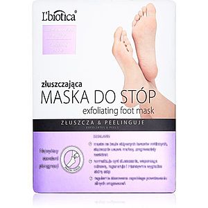 L’biotica Masks exfoliační ponožky pro zjemnění a hydrataci pokožky nohou ks obraz
