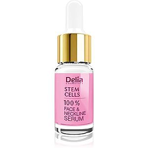 Delia Cosmetics Professional Face Care Stem Cells intenzivní zpevňující a protivráskové sérum s kmenovými buňkami na obličej, krk a dekolt 10 ml obraz