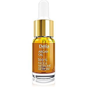 Delia Cosmetics Professional Face Care Argan Oil intenzivní regenerační a omlazující sérum s arganovým olejem na obličej, krk a dekolt 10 ml obraz