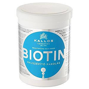 Kallos Biotin maska pro tenké, slabé a lámavé vlasy 1000 ml obraz