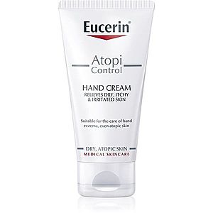 Eucerin AtopiControl krém na ruce pro suchou až atopickou pokožku s extraktem z ovsa 75 ml obraz