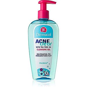 Dermacol Acne Clear odličovací čisticí gel pro problematickou pleť 200 ml obraz
