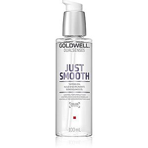 Goldwell Dualsenses Just Smooth olej pro nepoddajné a krepatějící se vlasy 100 ml obraz