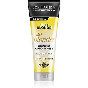 John Frieda Sheer Blonde Go Blonder zesvětlující kondicionér pro blond vlasy 250 ml obraz