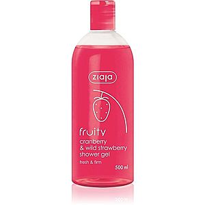 Ziaja Fruity Cranberry & Wild Strawberry hydratační sprchový gel 500 ml obraz
