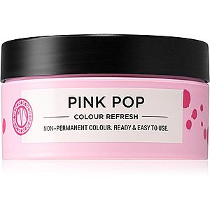 Maria Nila Colour Refresh Pink Pop jemná vyživující maska bez permanentních barevných pigmentů výdrž 4 – 10 umytí 0.06 100 ml obraz
