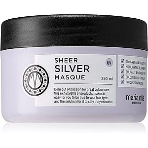 Maria Nila Sheer Silver Masque hydratační a vyživující maska pro blond vlasy 250 ml obraz