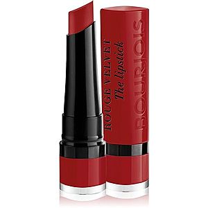 Bourjois Rouge Velvet The Lipstick matná rtěnka odstín 11 Berry Formidable 2, 4 g obraz