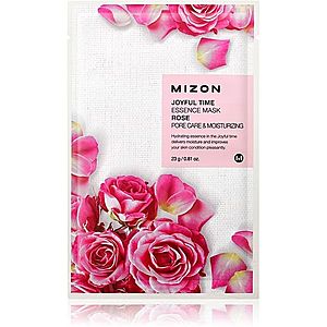 Mizon Joyful Time Rose hydratační plátýnková maska pro stažení pórů 23 g obraz