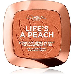 L’Oréal Paris Blush Of Paradise tvářenka odstín 01 Peach Addict 9 g obraz