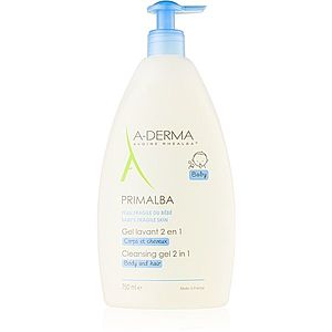 A-Derma Primalba Baby mycí gel na tělo a vlasy pro děti 750 ml obraz