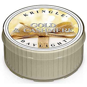 Kringle Candle Gold & Cashmere čajová svíčka 42 g obraz
