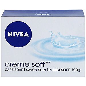 Nivea Creme Soft Krémové tuhé mýdlo 100 g obraz