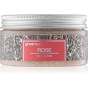 Greenum Salt Scrub solný peeling na tělo s vůní Rose 320 g obraz