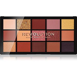 Makeup Revolution Reloaded paleta očních stínů odstín Velvet Rose 15x1, 1 g obraz
