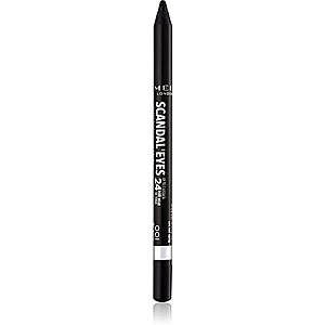 Rimmel ScandalEyes Waterproof Kohl Kajal voděodolná tužka na oči odstín 001 Black 1, 3 g obraz