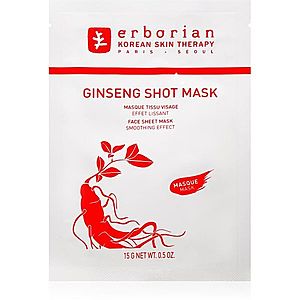 Erborian Ginseng Shot Mask plátýnková maska s vyhlazujícím efektem 15 g obraz