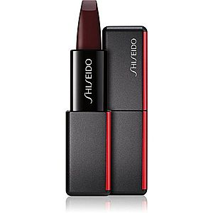 Shiseido ModernMatte Powder Lipstick matná pudrová rtěnka odstín 523 Majo (Chocolate Red) 4 g obraz