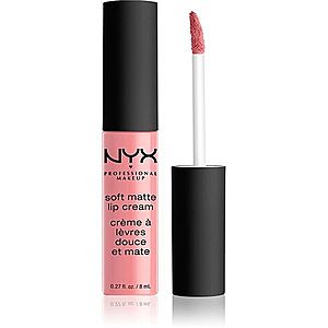NYX Professional Makeup Soft Matte Lip Cream lehká tekutá matná rtěnka odstín 06 Istanbul 8 ml obraz