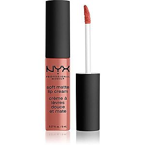 NYX Professional Makeup Soft Matte Lip Cream lehká tekutá matná rtěnka odstín 14 Zurich 8 ml obraz