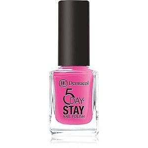 Dermacol 5 Day Stay dlouhotrvající lak na nehty odstín 35 Pink Ride 11 ml obraz
