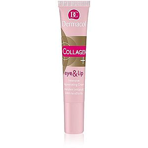 Dermacol Collagen + intenzivní omlazující krém na oči a rty 15 ml obraz