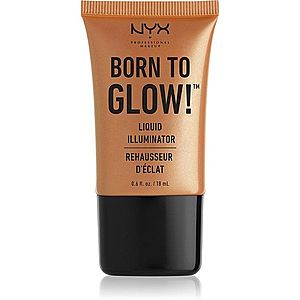 NYX Professional Makeup Born To Glow tekutý rozjasňovač odstín 03 Pure Gold 18 ml obraz