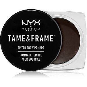 NYX Professional Makeup Tame & Frame Brow pomáda na obočí odstín 05 Black 5 g obraz