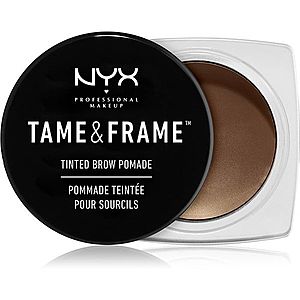 NYX Professional Makeup Tame & Frame Brow pomáda na obočí odstín 02 Chocolate 5 g obraz