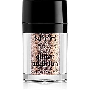NYX Professional Makeup Glitter Goals metalické třpytky na obličej a tělo odstín 04 Goldstone 2.5 g obraz