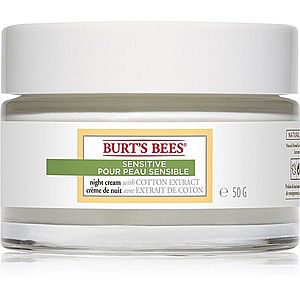 Burt’s Bees Sensitive hydratační noční krém pro citlivou pleť 50 g obraz