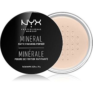 NYX Professional Makeup Mineral Finishing Powder minerální pudr odstín Light/Medium 8 g obraz