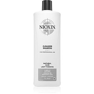Nioxin System 1 Cleanser Shampoo čisticí šampon pro jemné až normální vlasy 1000 ml obraz