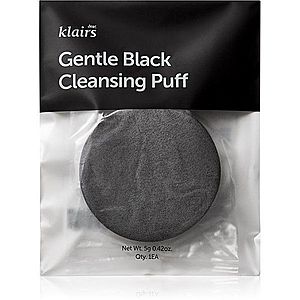 Klairs Gentle Black Cleansing Puff čisticí houbička na obličej 1 ks obraz